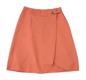 English Italian Marsala Wrap Skirt