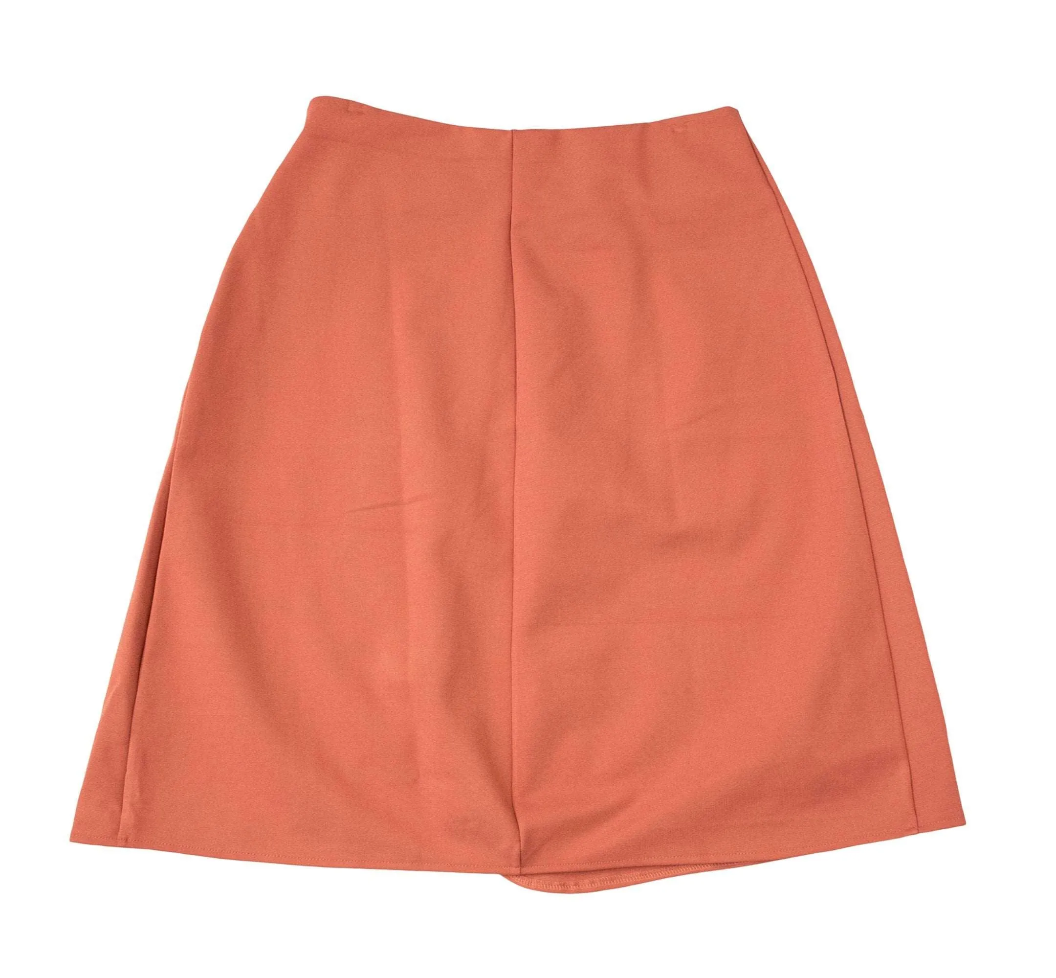 English Italian Marsala Wrap Skirt