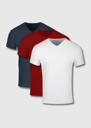 Essential Wardrobe V-Neck 3-Pack