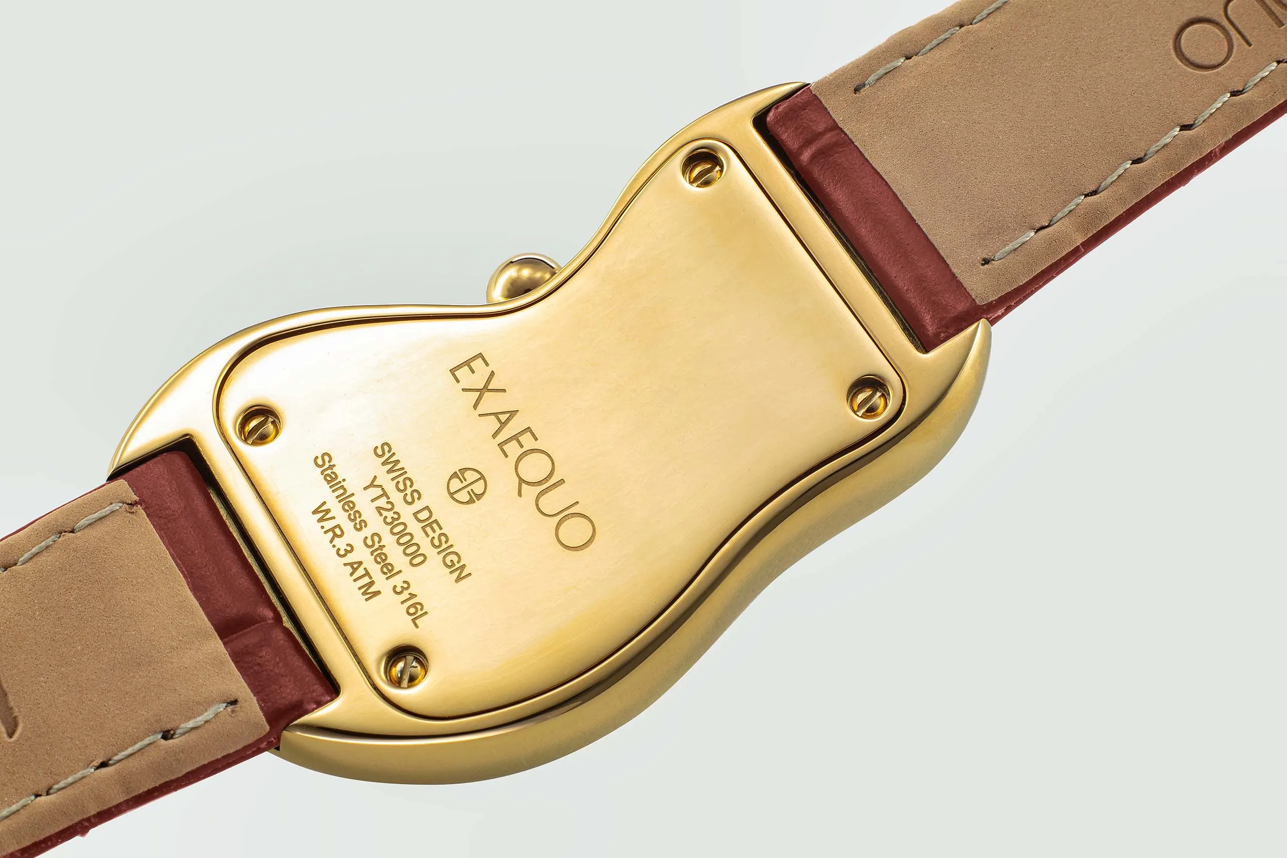 EXAEQUO Melting Watch Yellow dial PVDYG