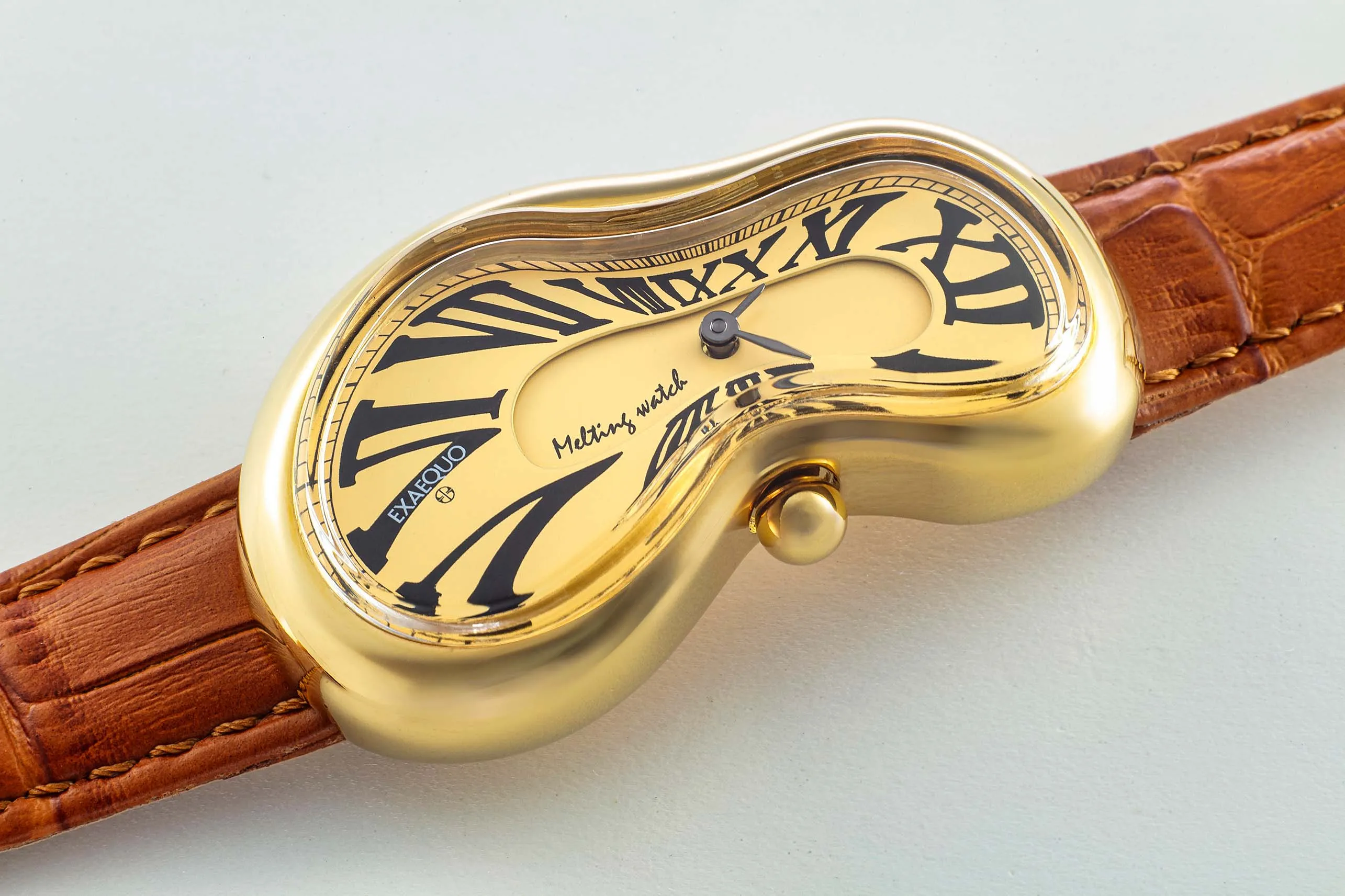 EXAEQUO Melting Watch Yellow dial PVDYG