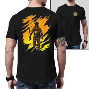 Firefighter Into The Inferno Premium Tee