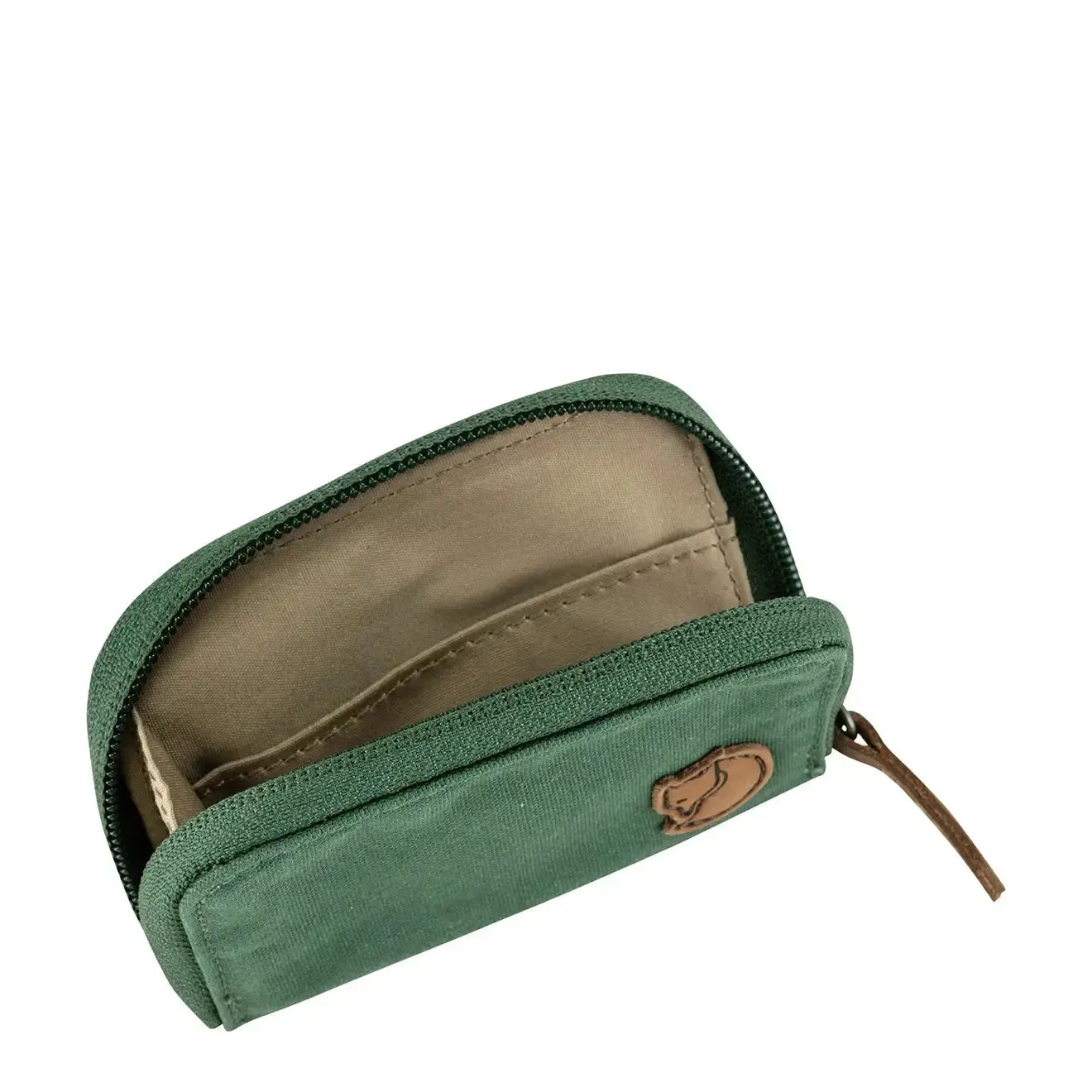 Fjallraven Zip Card Holder Deep Patina