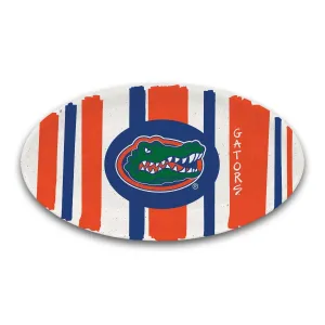 FL 12" Oval Striped