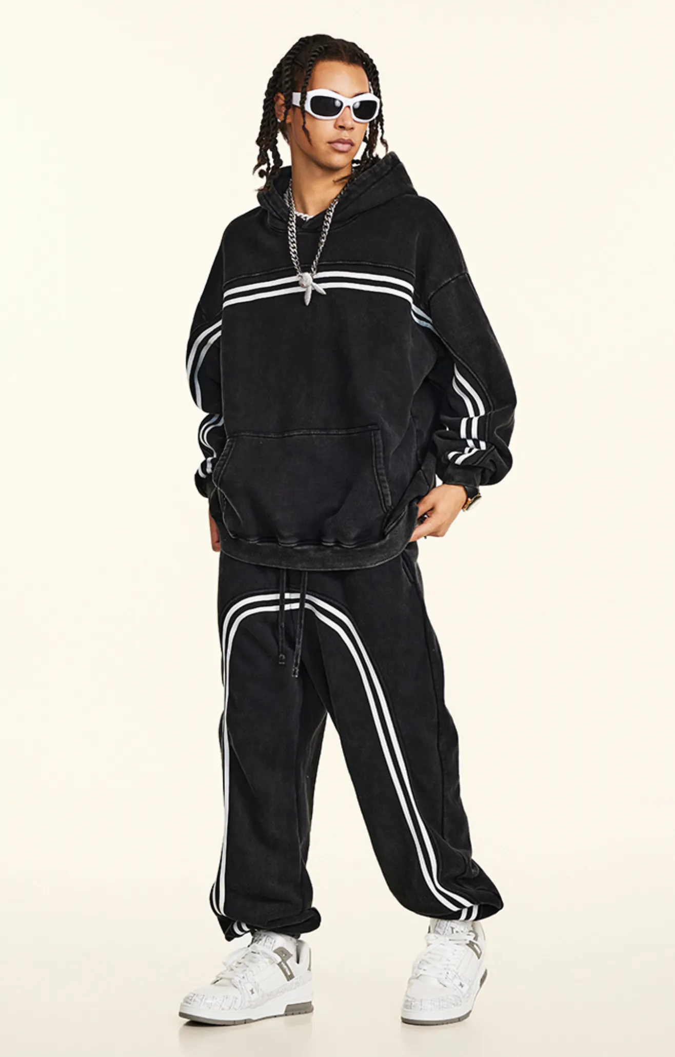 Fleece-lined Sweat Suit