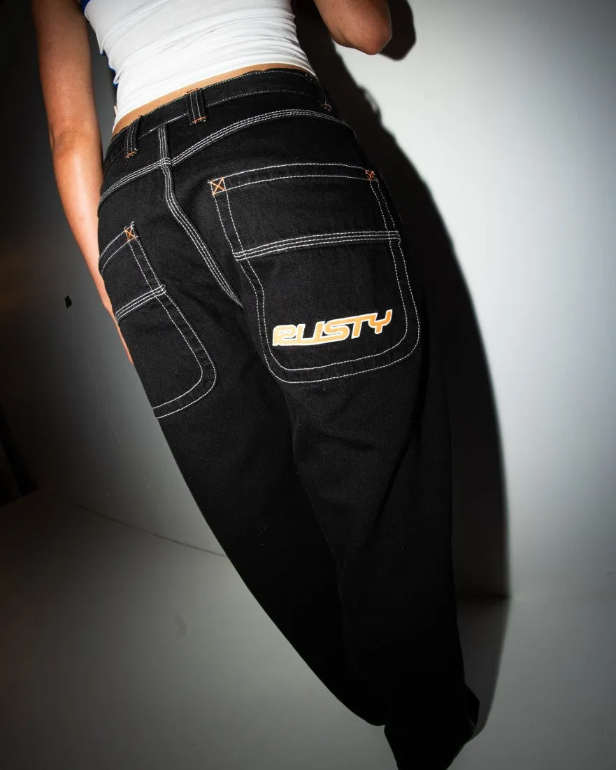 Flip Mommy Low Rise Baggy Jean