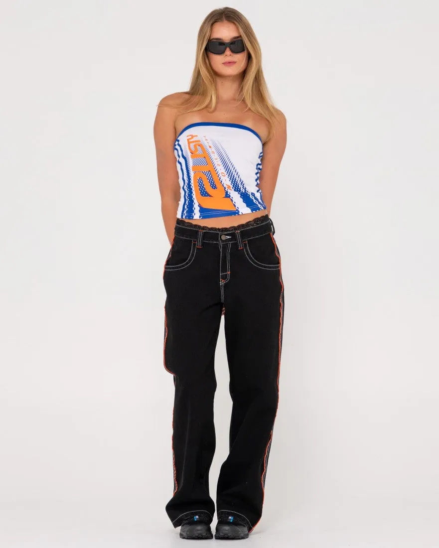 Flip Mommy Low Rise Baggy Jean