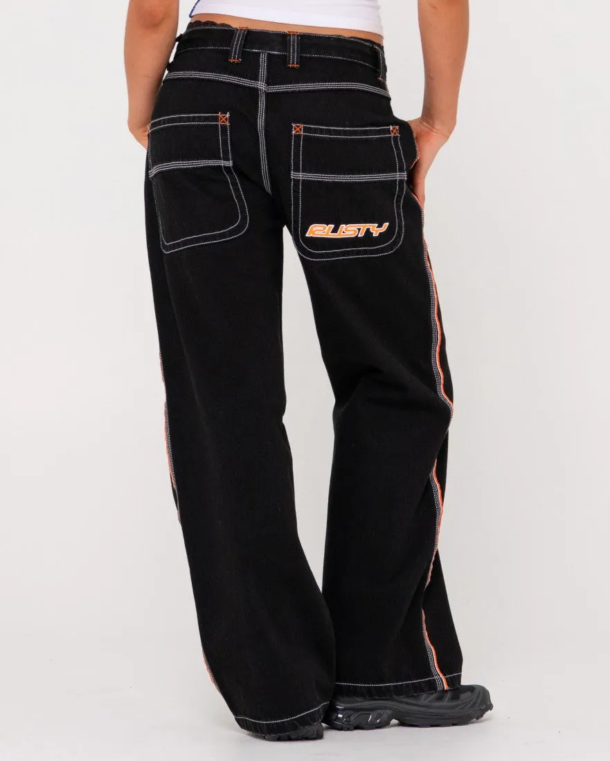 Flip Mommy Low Rise Baggy Jean