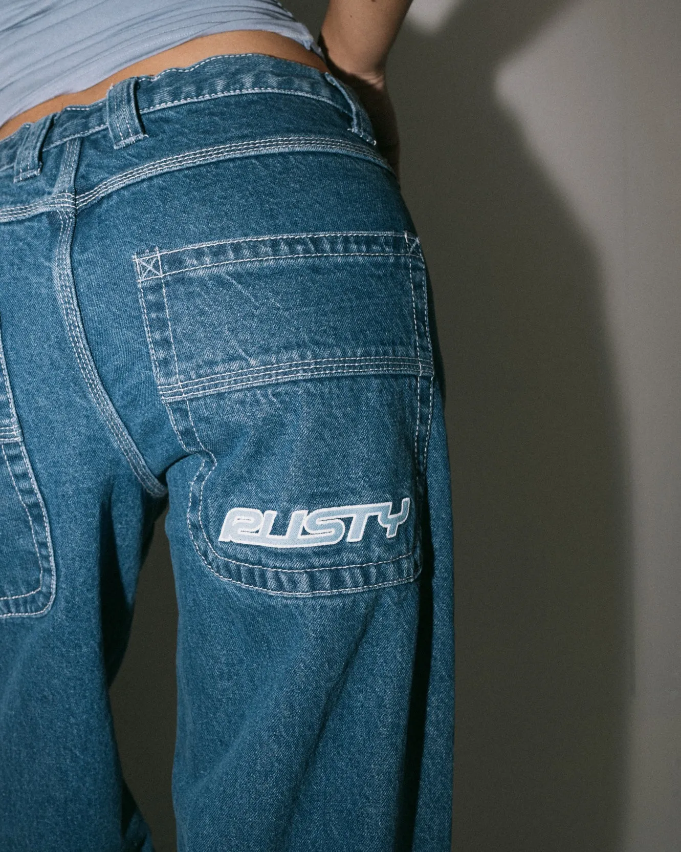 Flip Mommy Tapeless Low Rise Baggy Jean