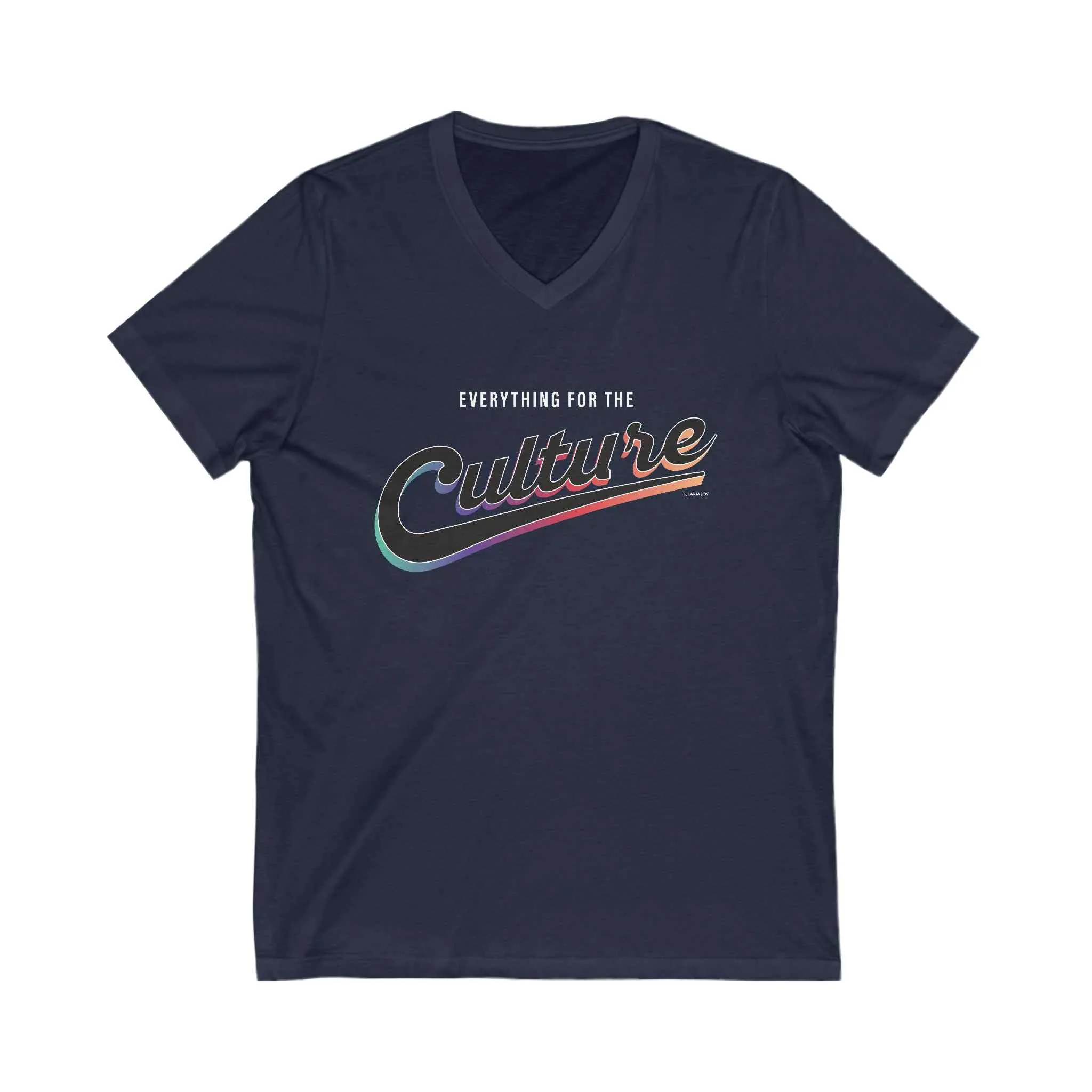 For The Culture Women's Premium V-neck T-shirt