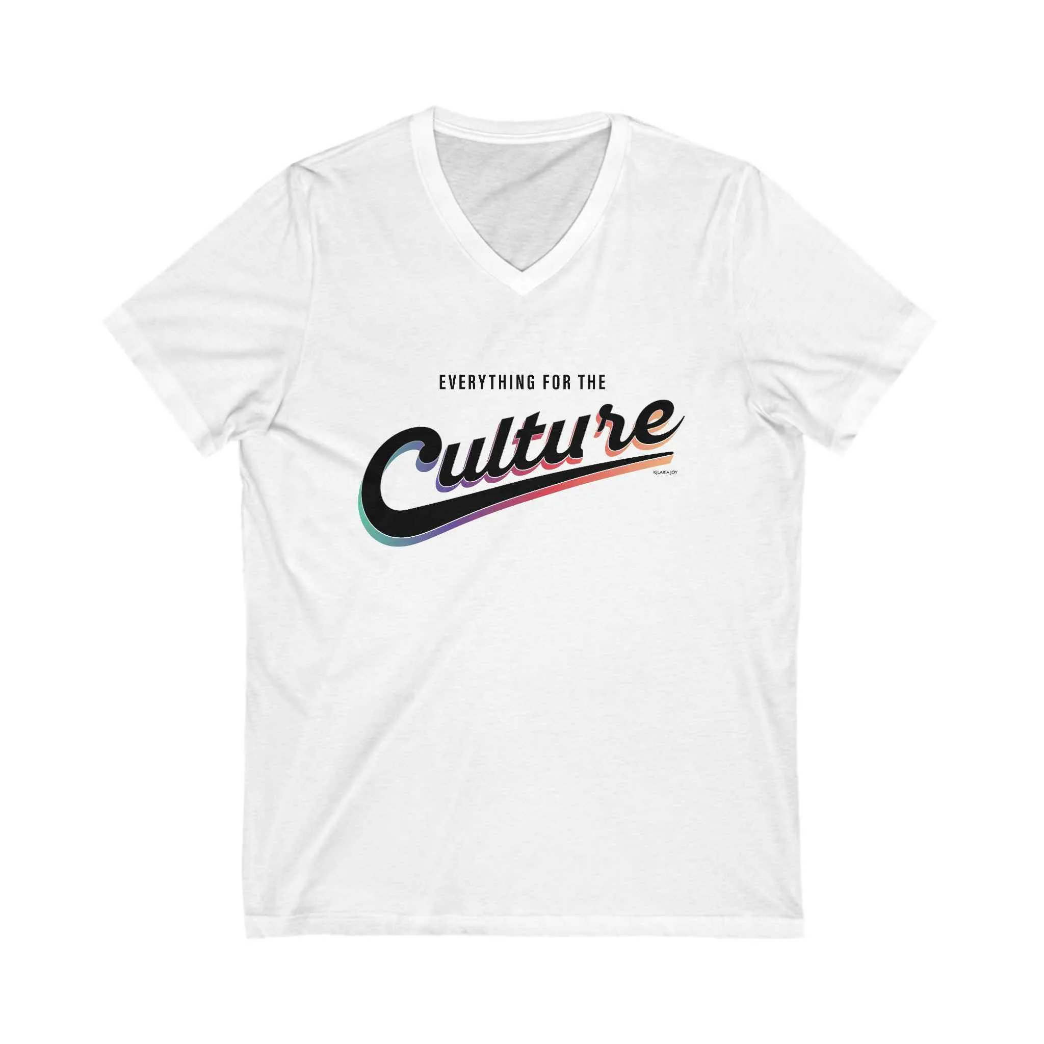 For The Culture Women's Premium V-neck T-shirt