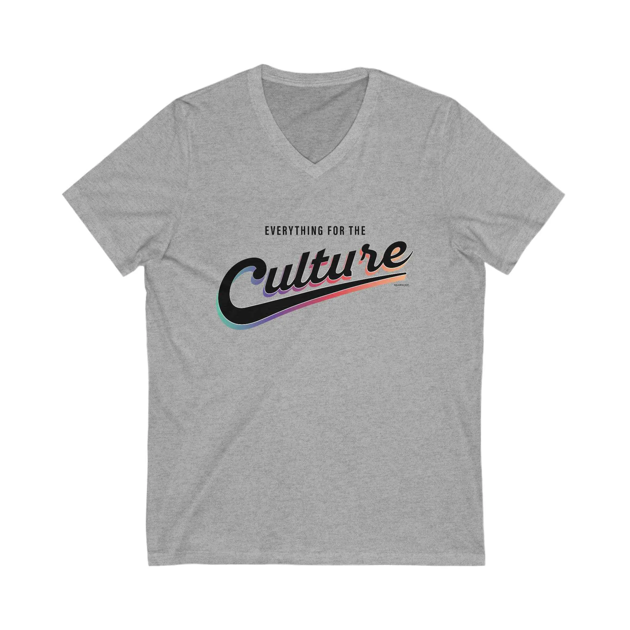 For The Culture Women's Premium V-neck T-shirt