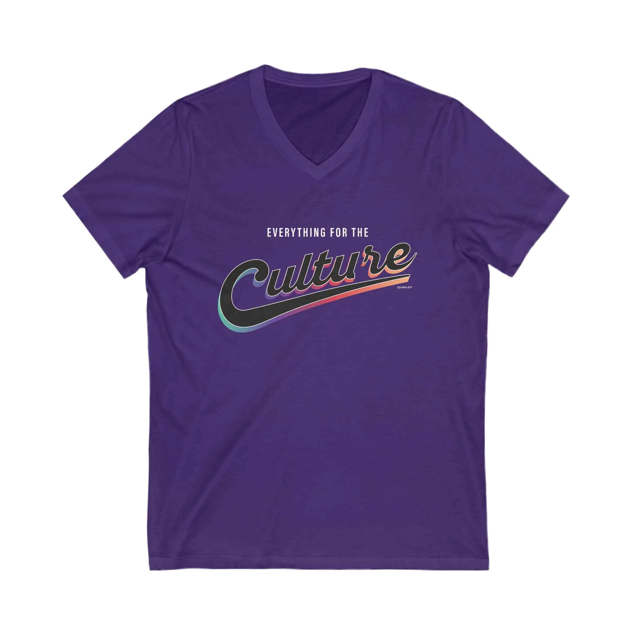 For The Culture Women's Premium V-neck T-shirt