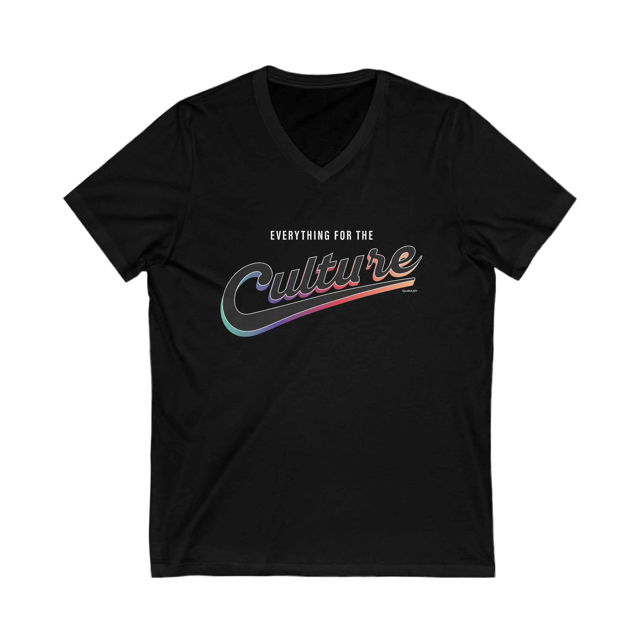 For The Culture Women's Premium V-neck T-shirt