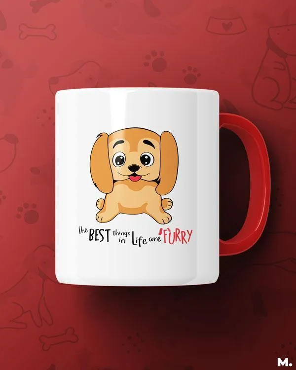 Furry pals are the best printed mugs