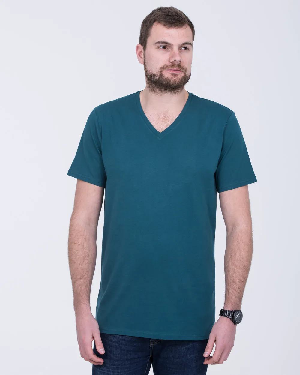 Girav New York Tall V-Neck (deep green)