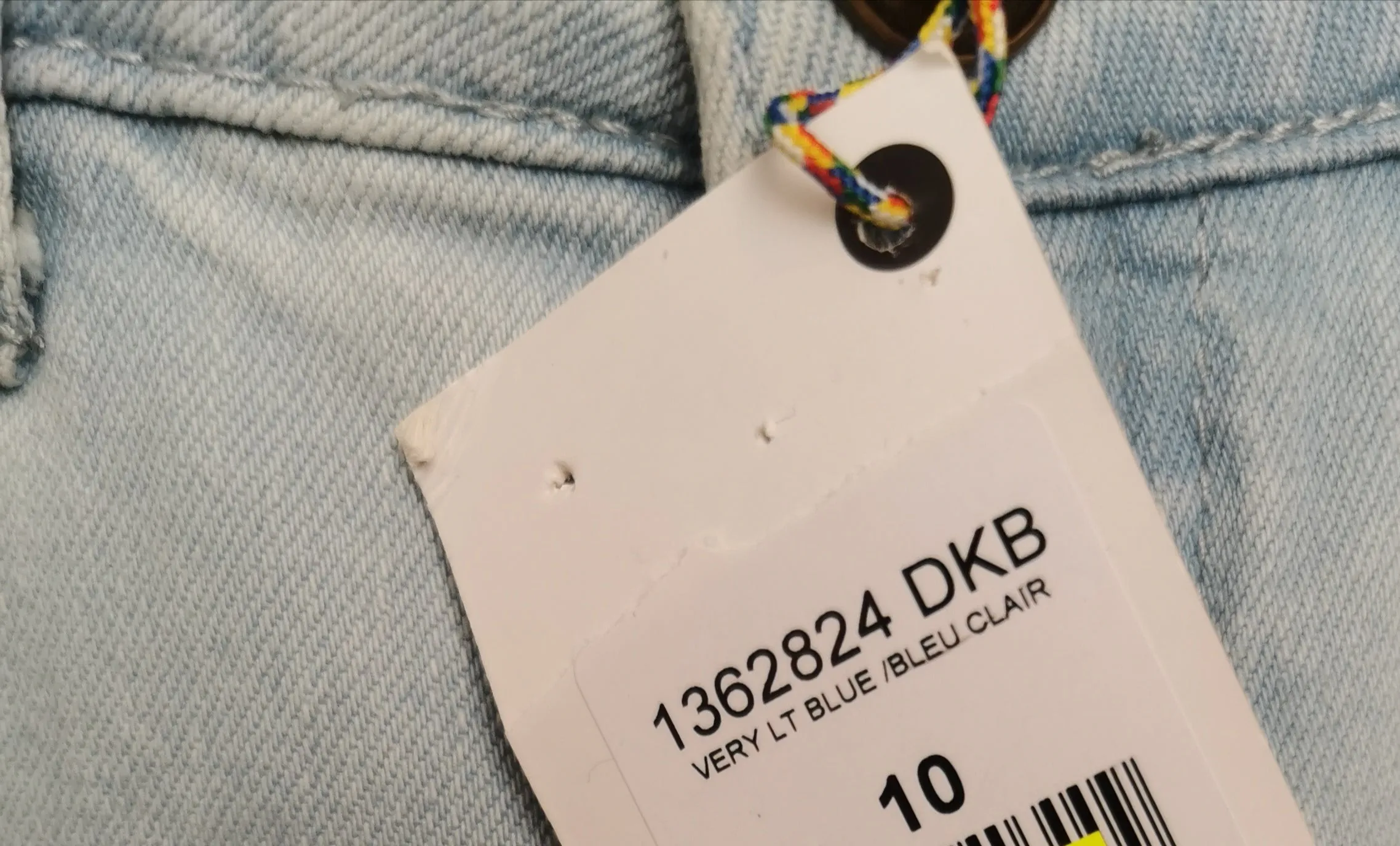GIRL SIZE(S) 8 & 10 YEARS - DEX Kids, Light Wash Skinny Jeans NWT B54