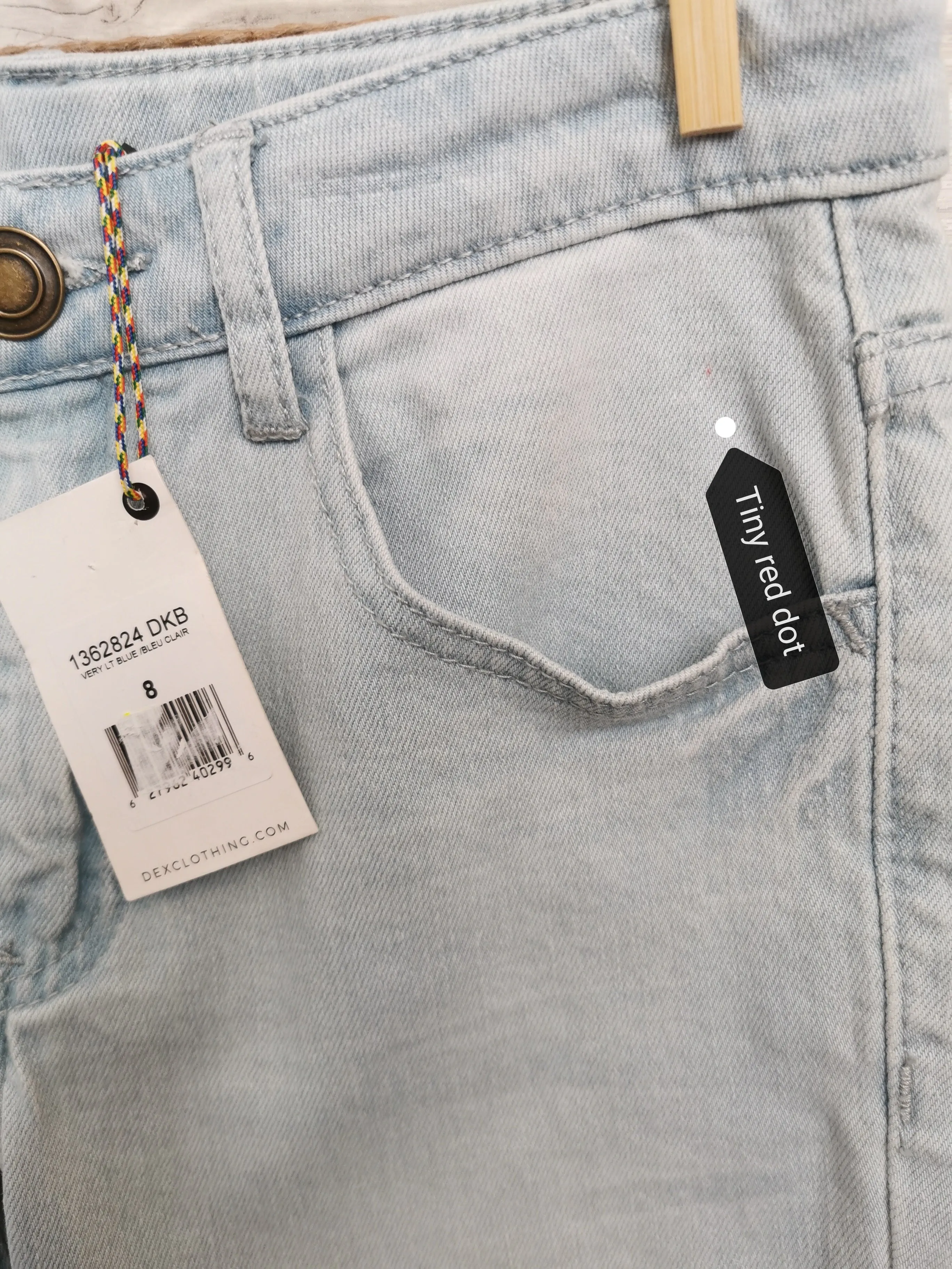 GIRL SIZE(S) 8 & 10 YEARS - DEX Kids, Light Wash Skinny Jeans NWT B54