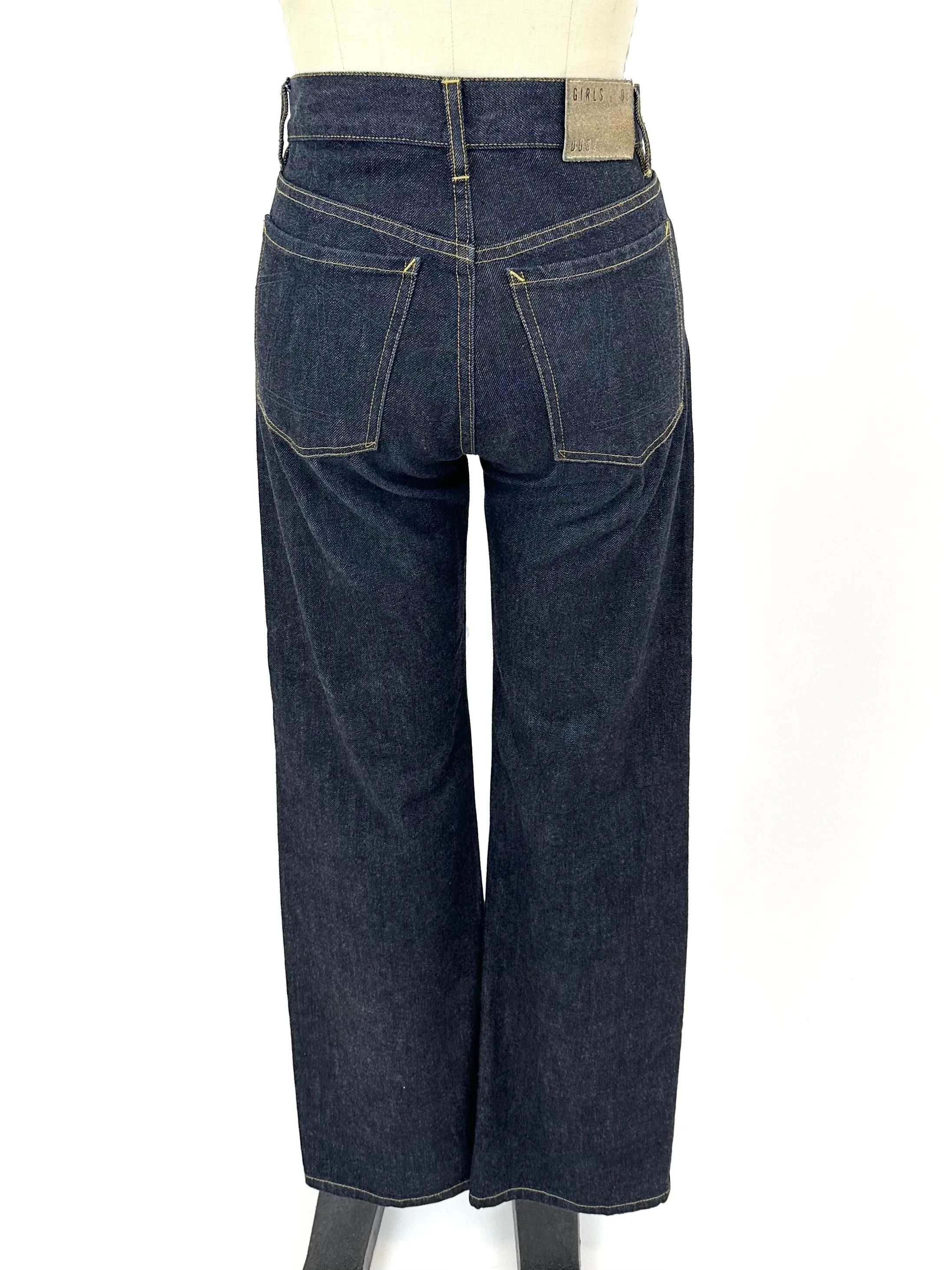 Girls of Dust High-Rise Straight Jeans