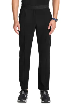 GNR8 IN013A Men's Straight Leg Pants Black