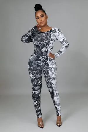 Graphics Delight 2pc Pants Set Plus