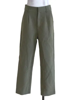 Green Plain Pants YHF