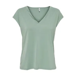 Green Tencel Tops & T-Shirt