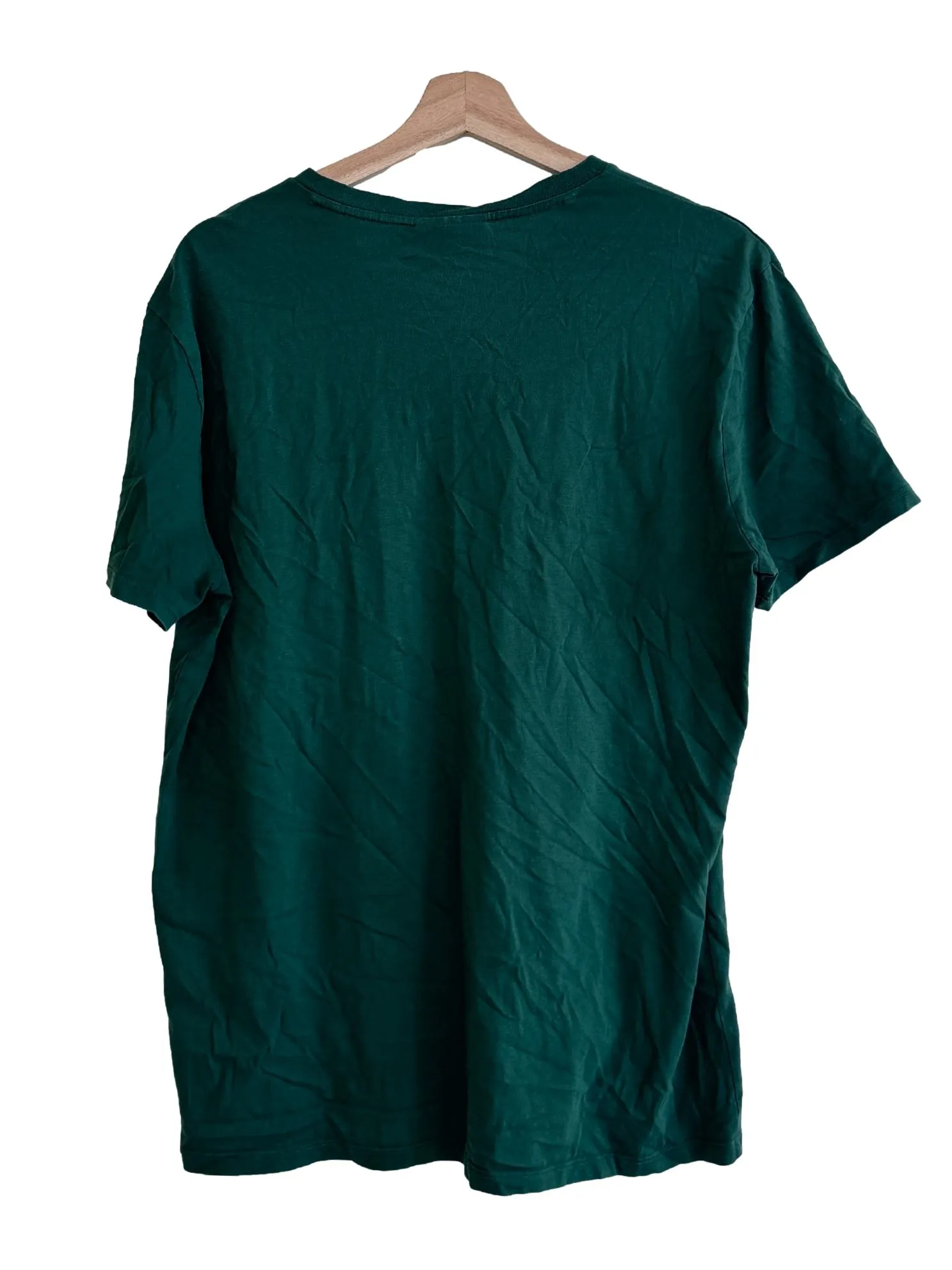 Green V Neck T Shirt