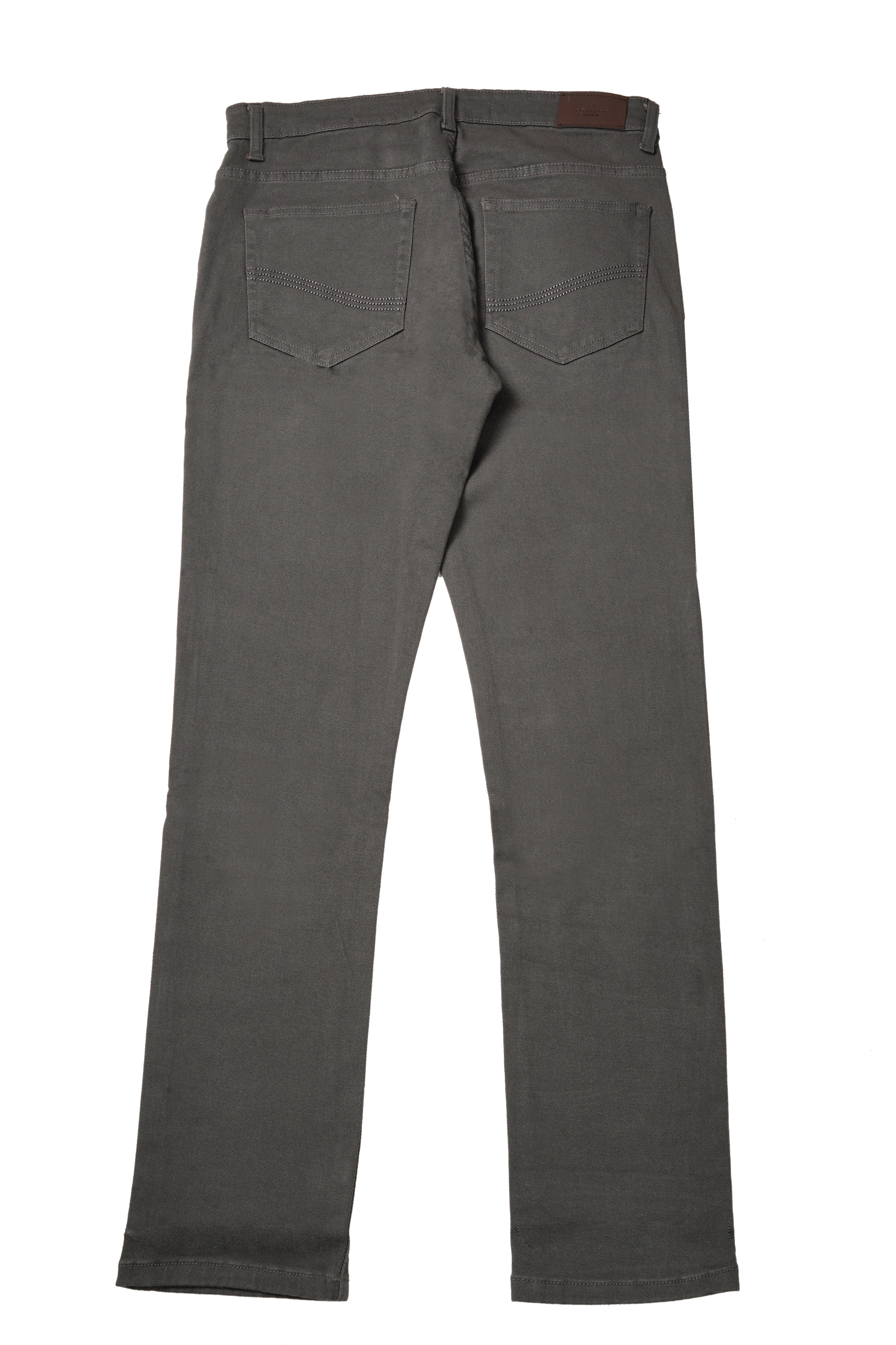 Grey Slim Fit Pants