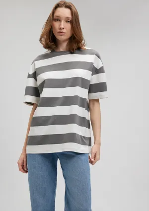 Grey Striped T-Shirt