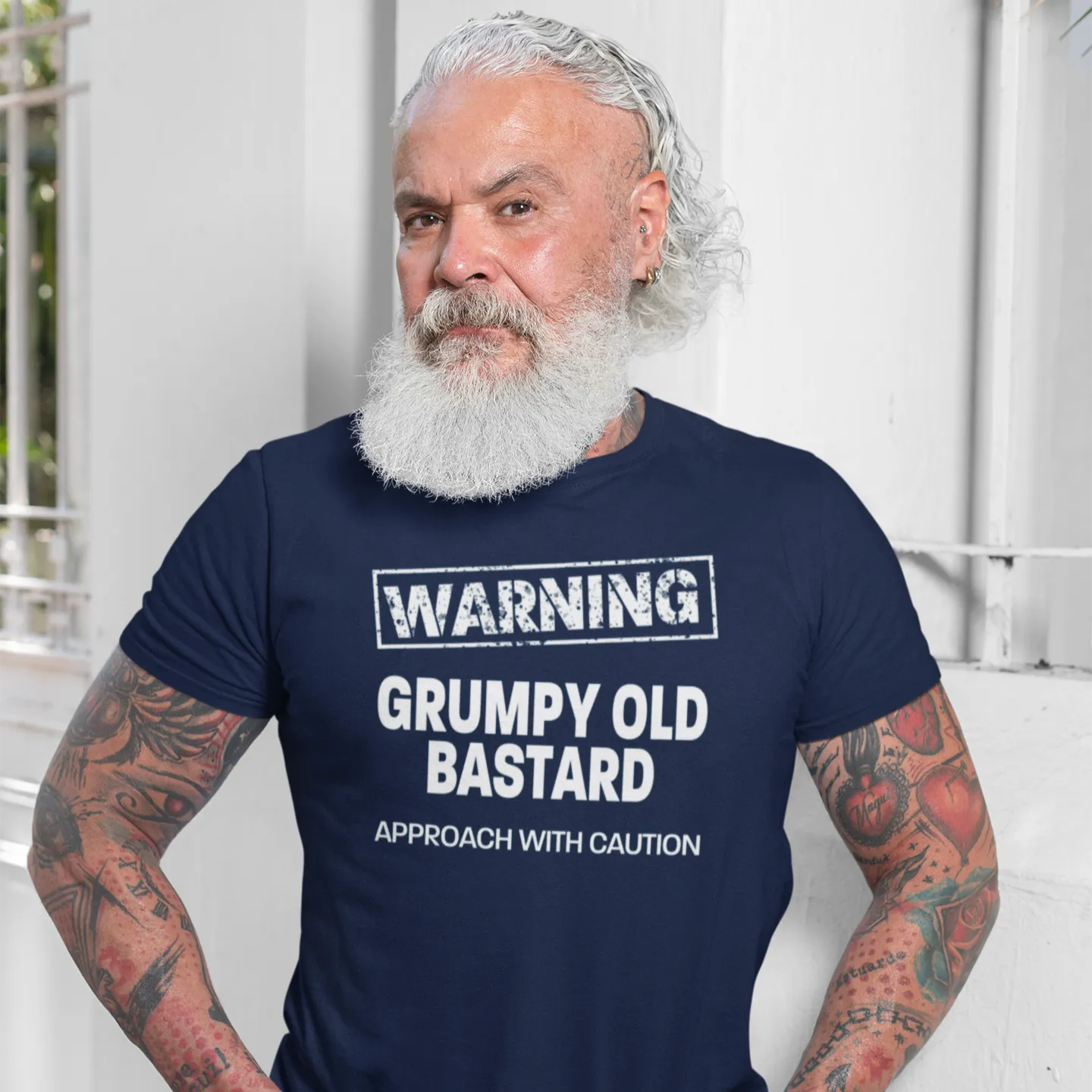 Grumpy Old Bastard T-Shirt - Discontinued Colours
