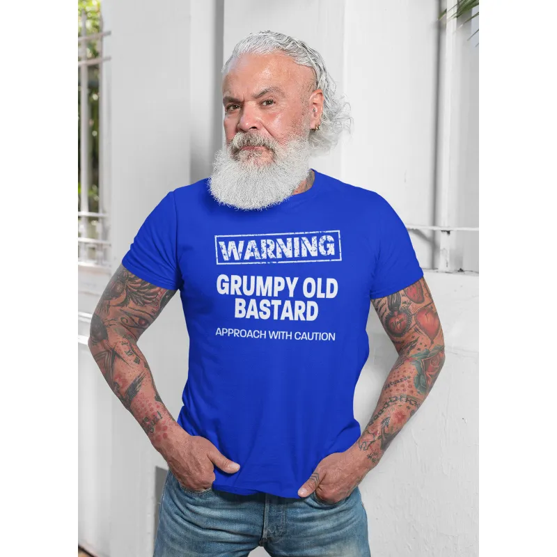 Grumpy Old Bastard T-Shirt - Discontinued Colours