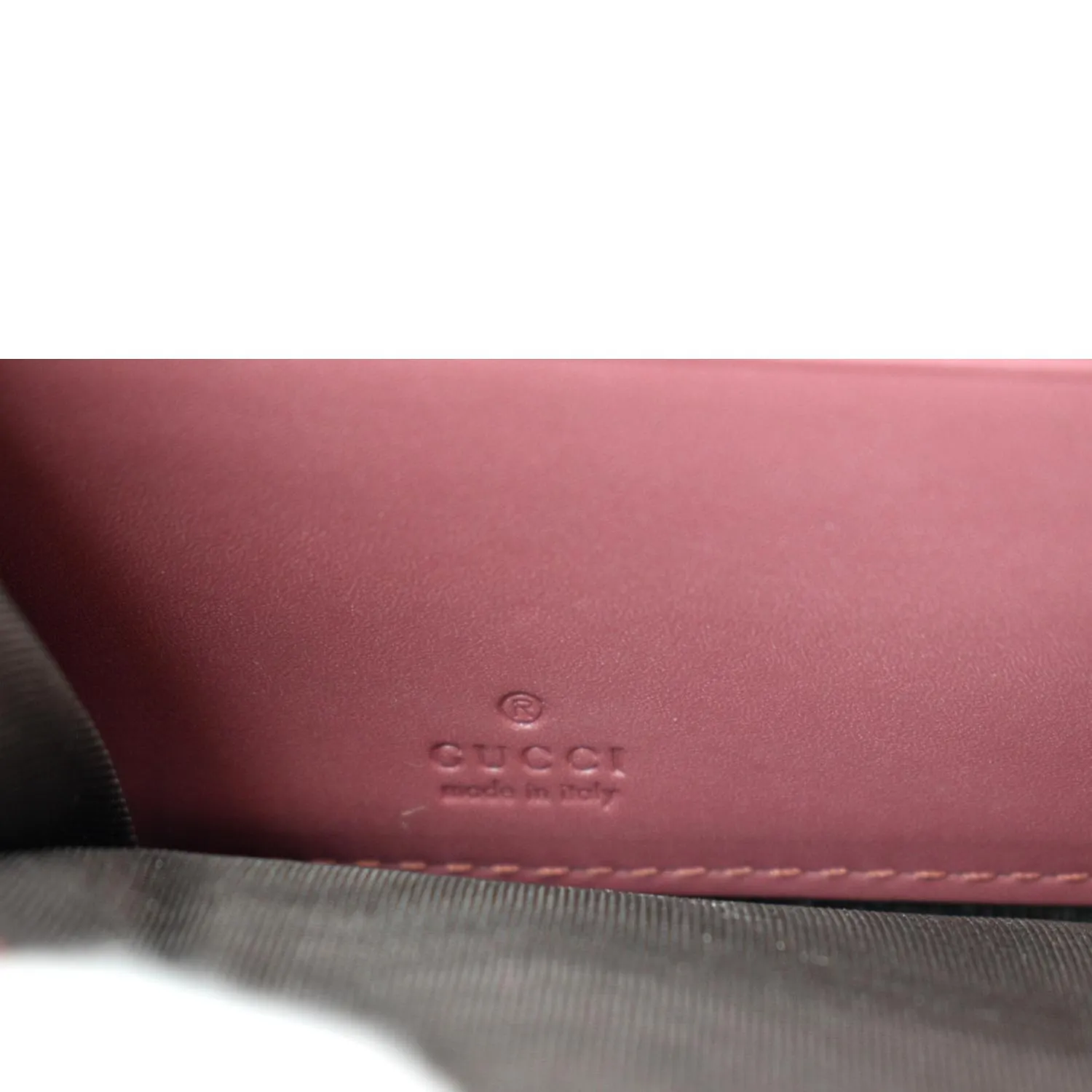 GUCCI Blooms Zip Around GG Canvas Wallet Beige 410076