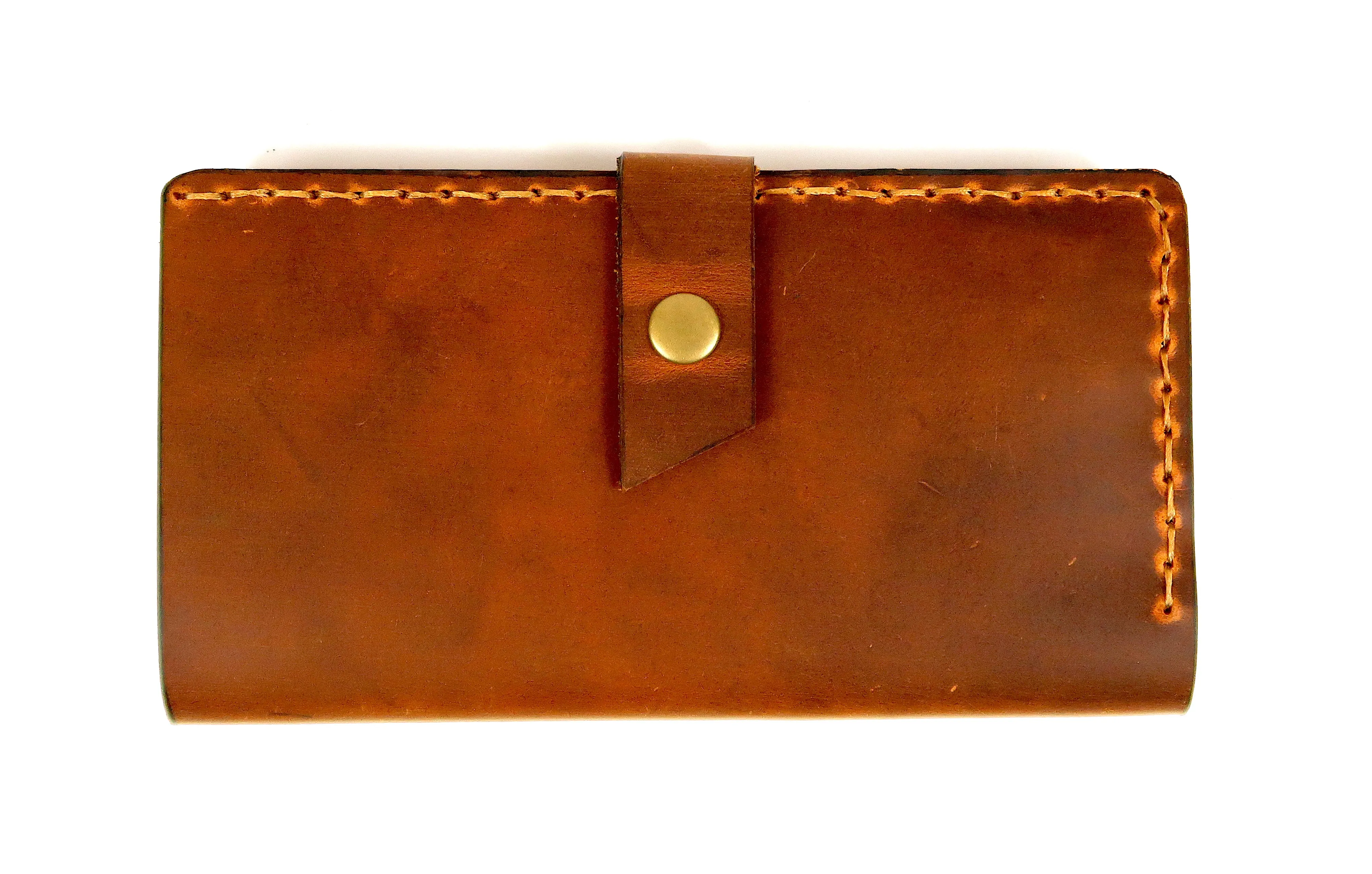 Handmade Leather Bi Fold Wallet