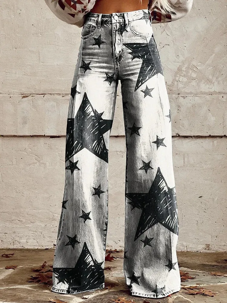 Hannah | High-Waisted Baggy Pants