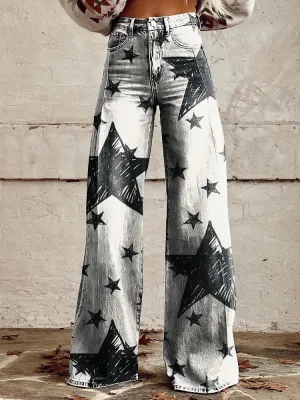 Hannah | High-Waisted Baggy Pants