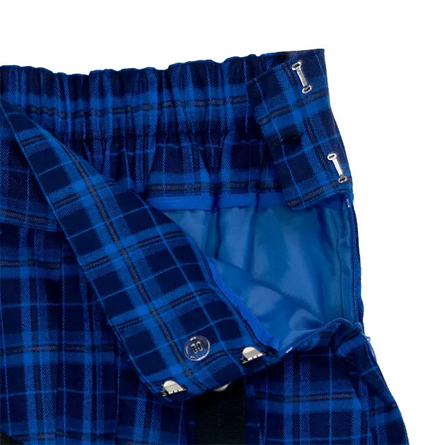 Harness Pleated Skirt