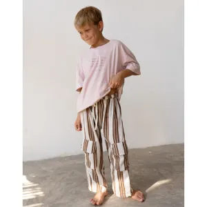 Hennie Pants - Cocoa Stripe