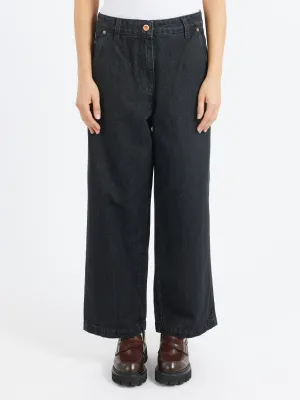 High-Waisted Denim