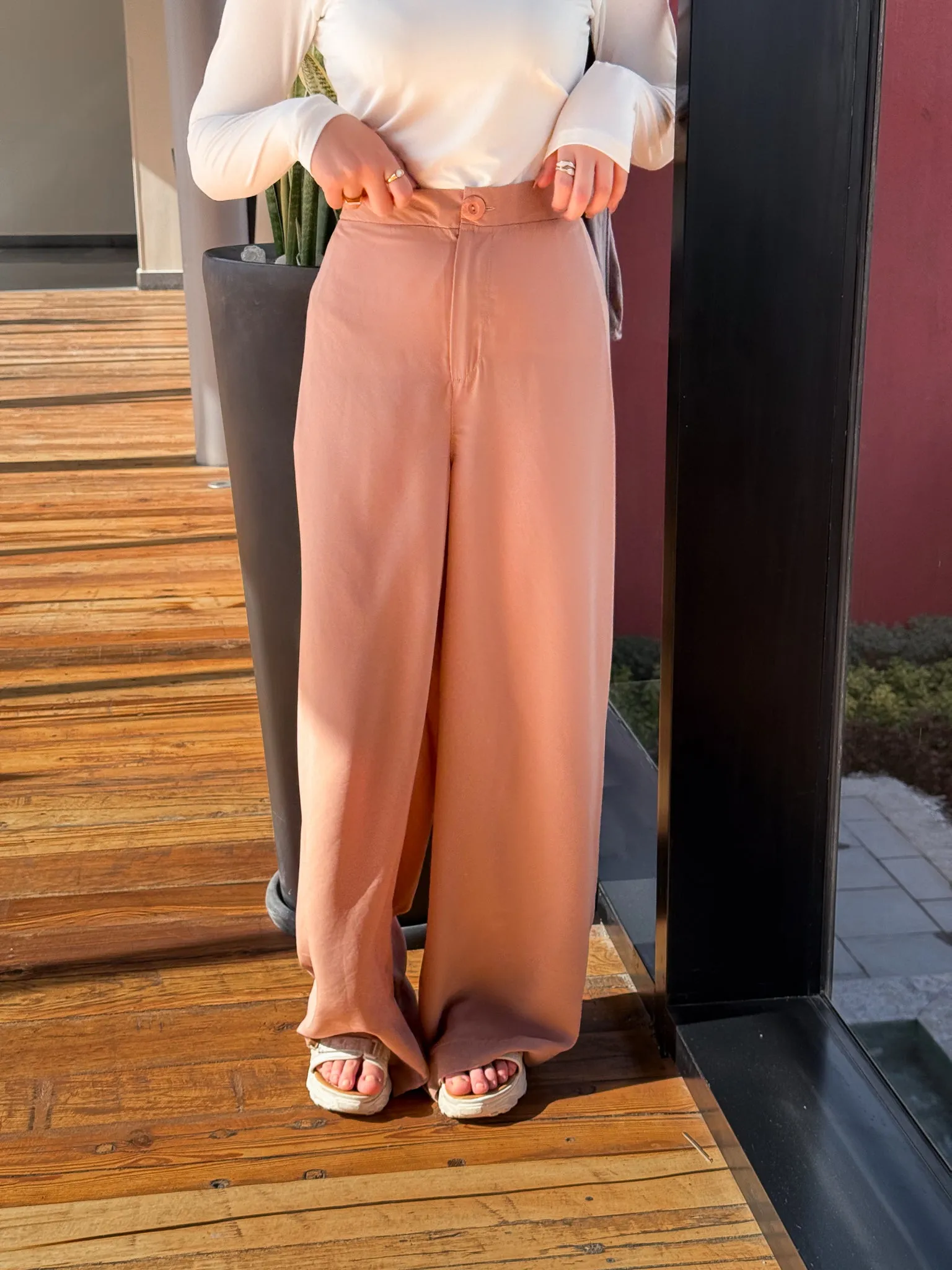 High-Waisted Pants