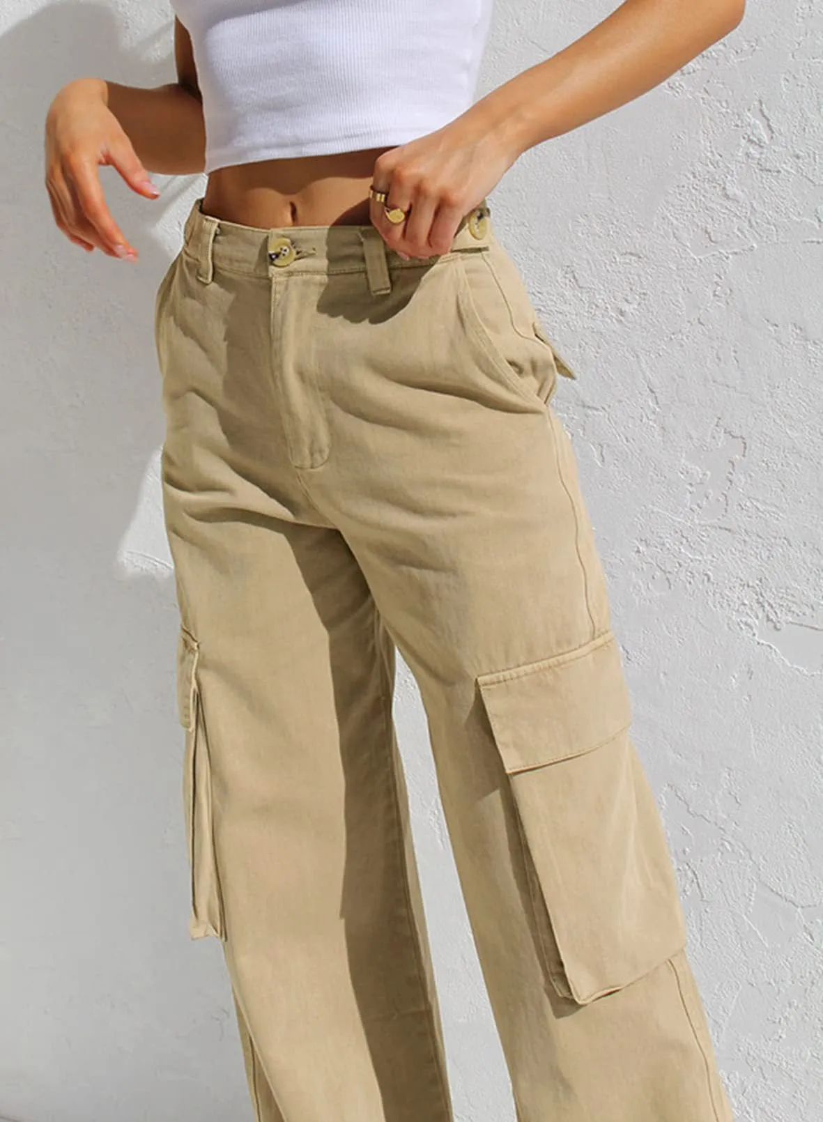 Hiking Cargo Pants Y2K Military Combat Combat Casual Pants