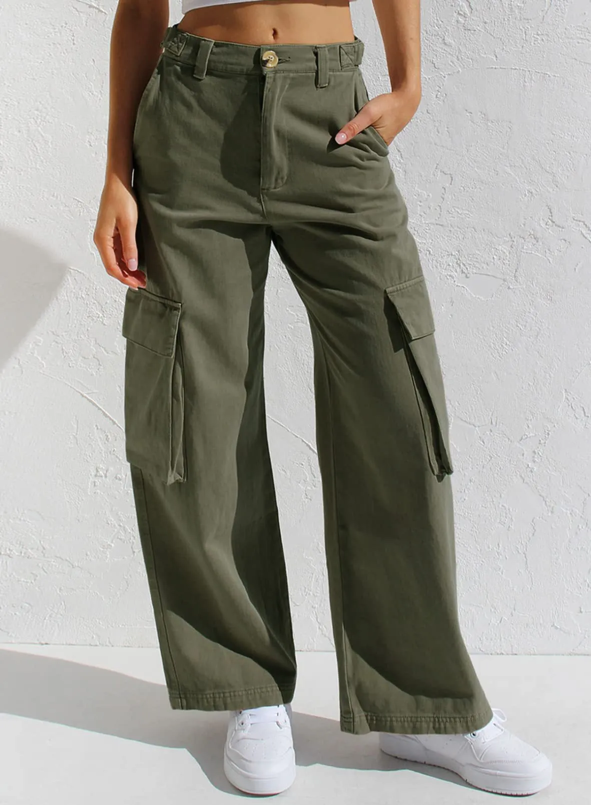 Hiking Cargo Pants Y2K Military Combat Combat Casual Pants