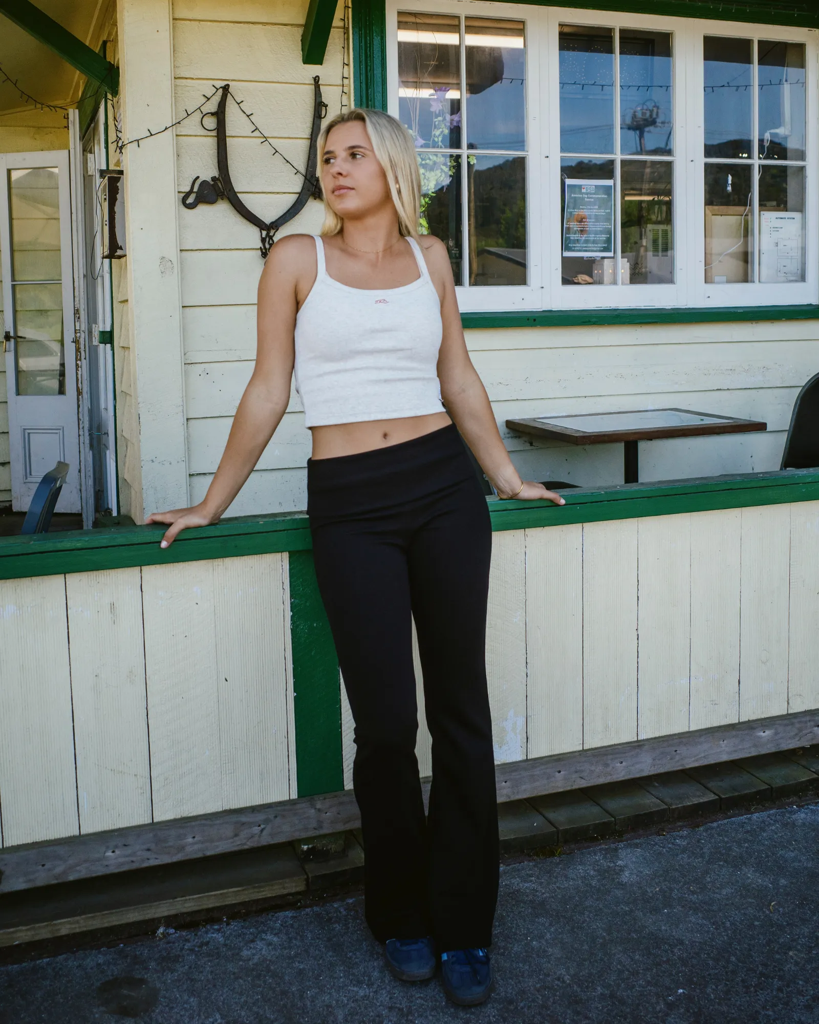 Hilton Bootleg Low Rise Track Pant
