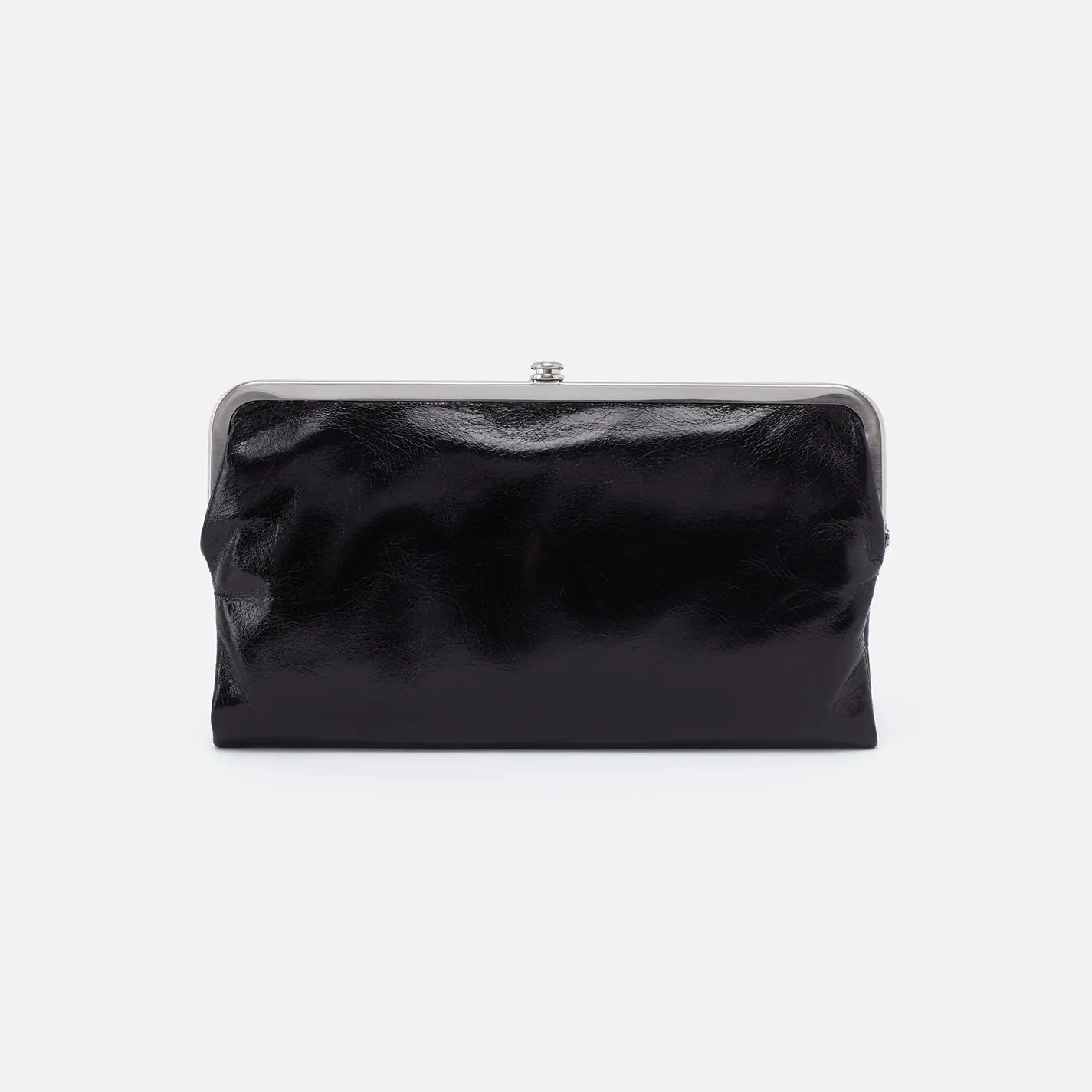 HOBO Lauren Clutch Wallet - Vintage Hide - Black