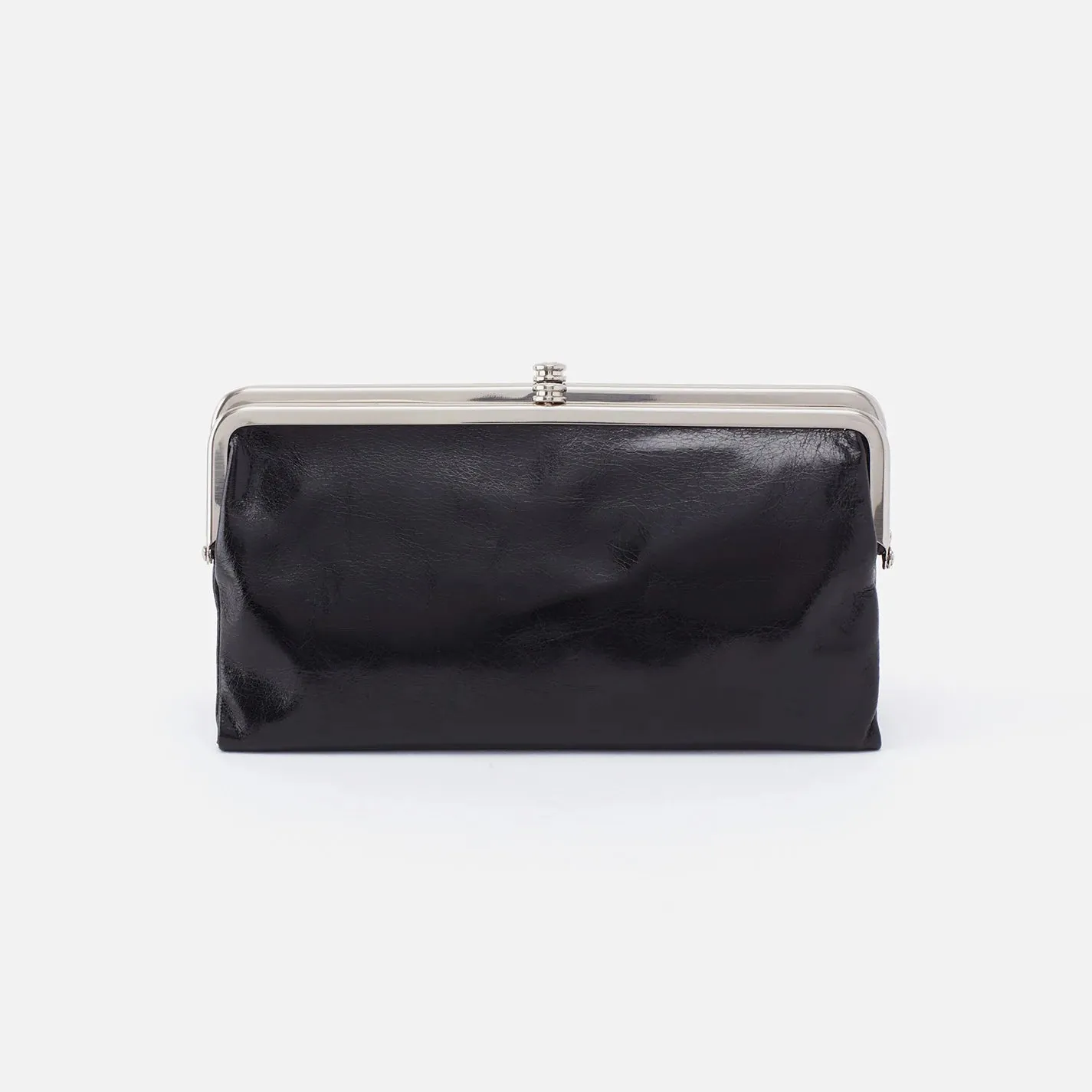 HOBO Lauren Clutch Wallet - Vintage Hide - Black