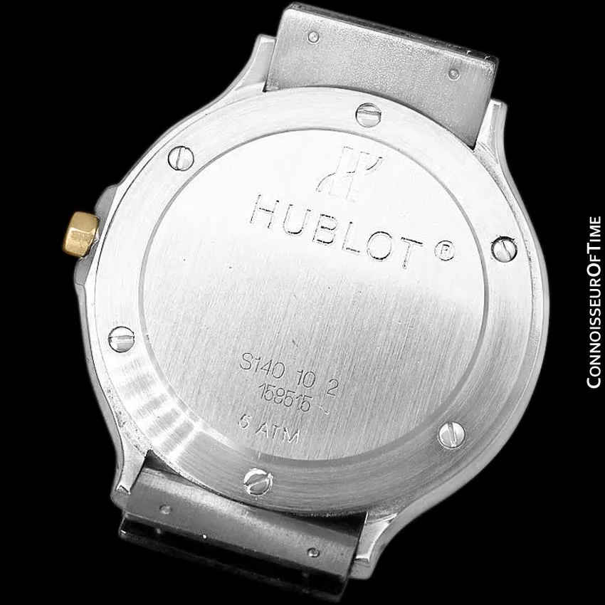 Hublot MDM Two-Tone Midsize Mens Watch - Stainless Steel and 18K Gold
