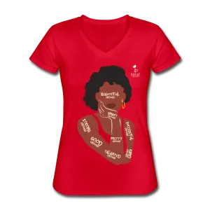 I Am Enough - Women's V-Neck T-Shirt