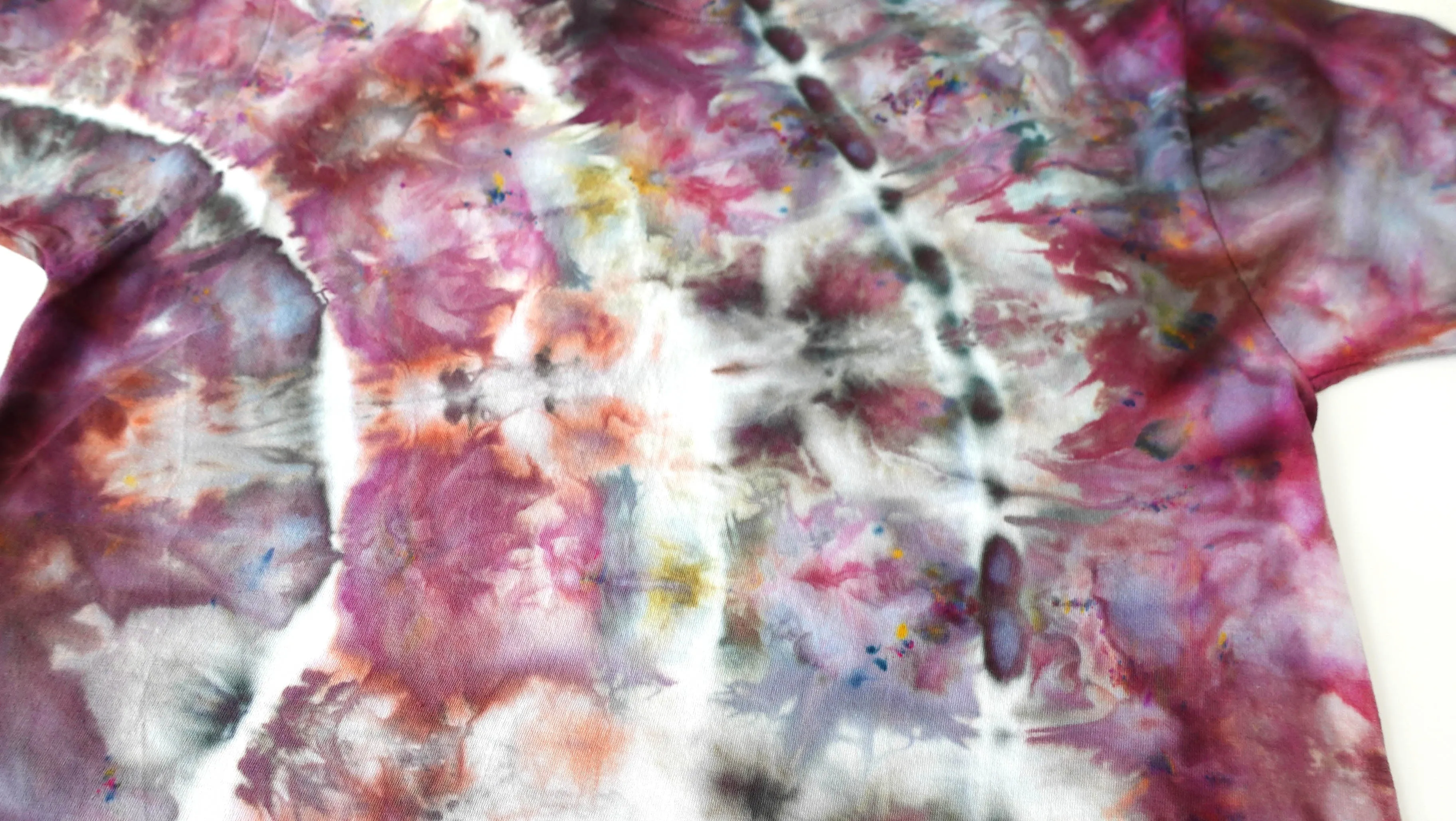 Ice Tie Dye Tshirt Size Children L Free Shipping