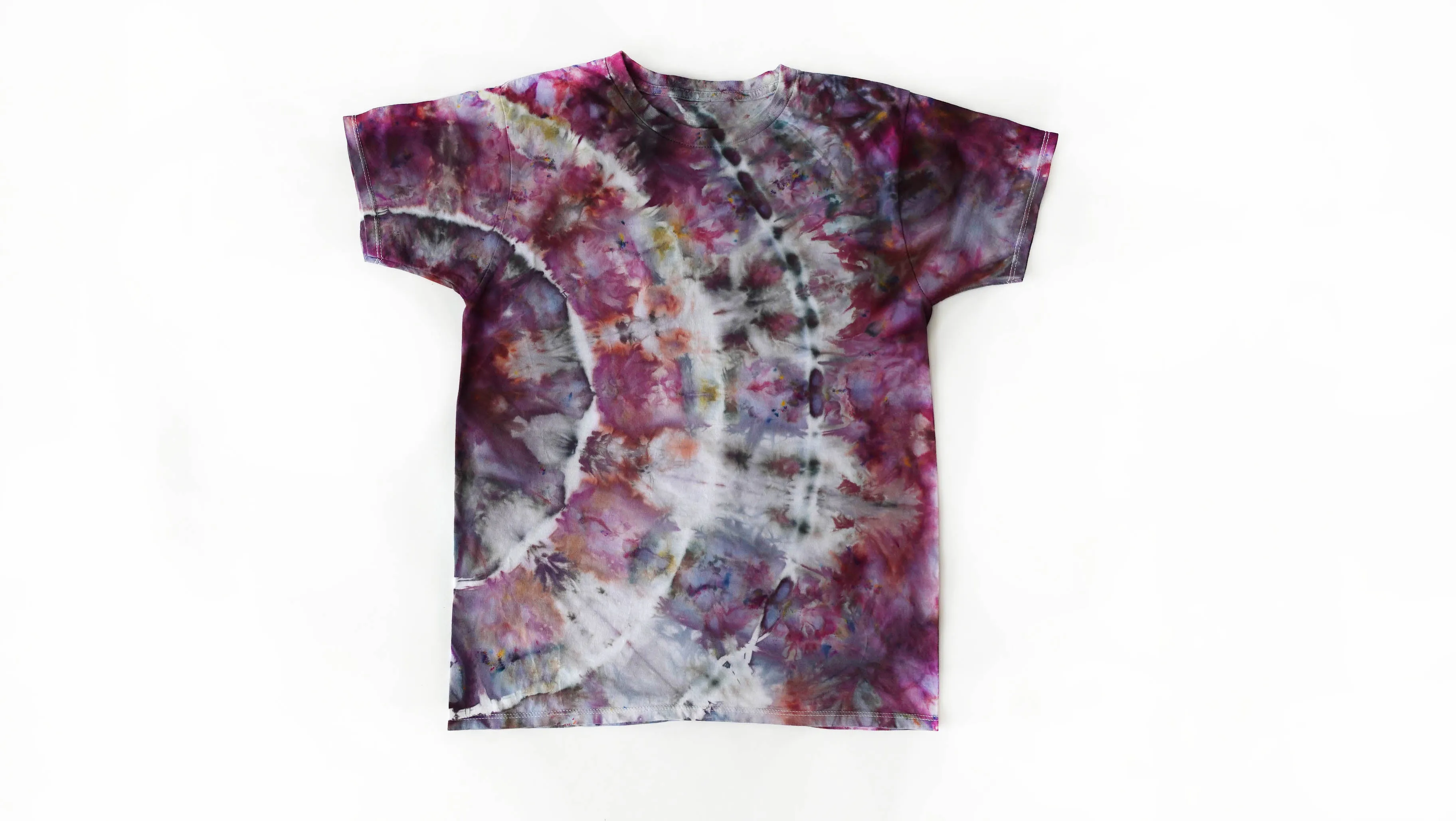 Ice Tie Dye Tshirt Size Children L Free Shipping