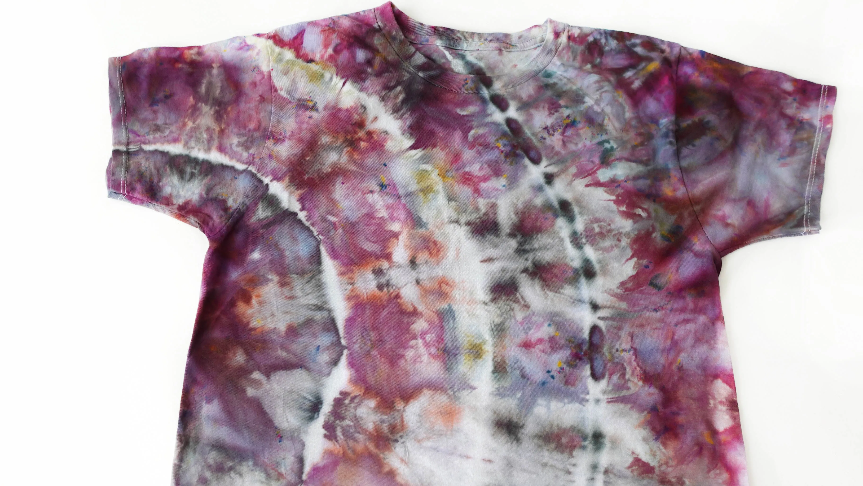 Ice Tie Dye Tshirt Size Children L Free Shipping